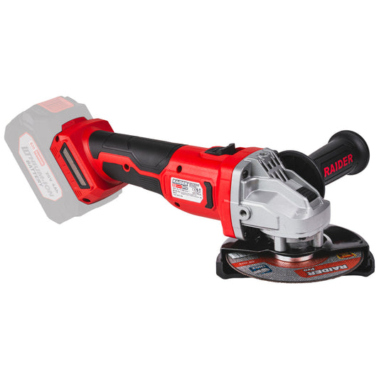 Raider R20 Polizor unghiular cu motor fara perii Ø125mm 20V SOLO RDP-PBAG20