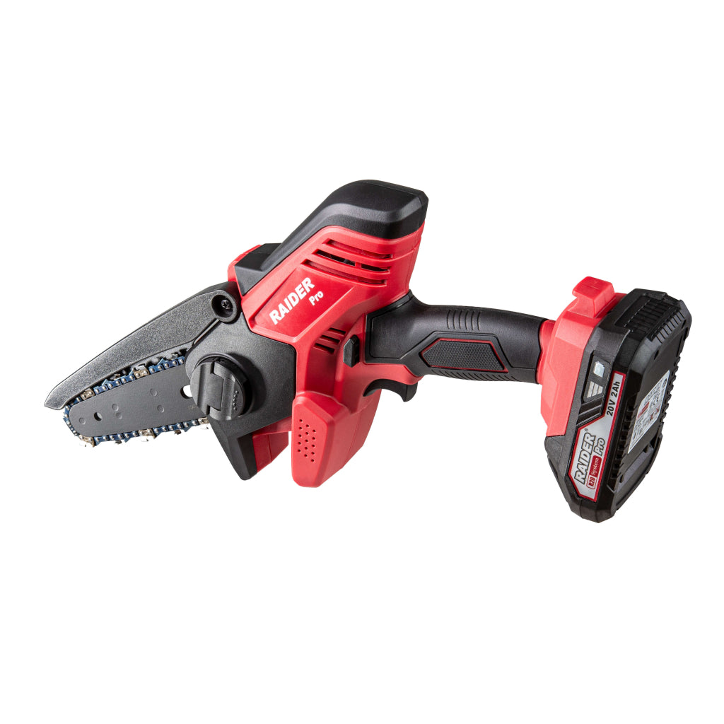 Raider R20 Fierastrau de gradina cu lant si lama 20V 120mm 2.0Ah RDP-GP20