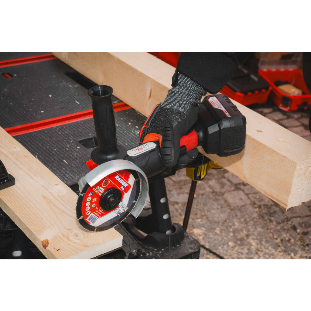 Raider R20 Polizor unghiular Ø125mm 20V SOLO RDP-KBAG20