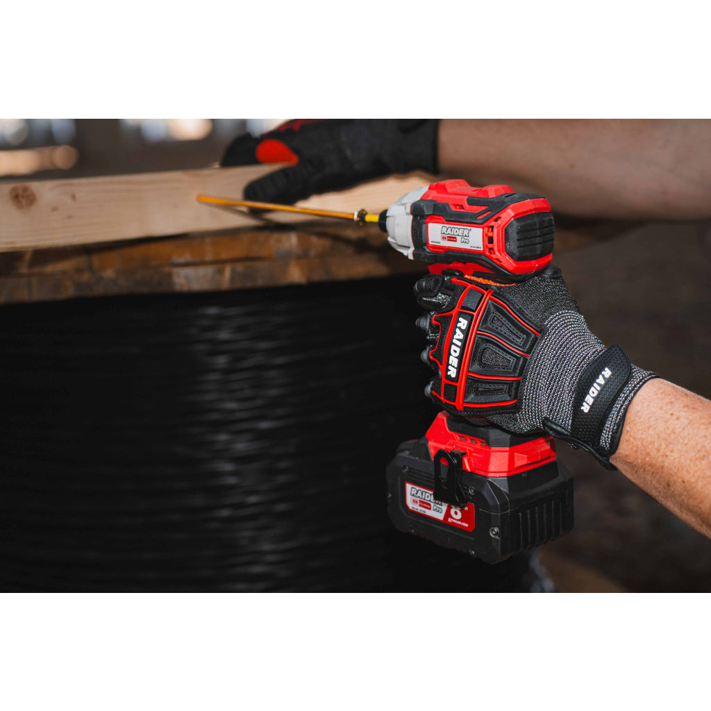 Raider R20 Masina insurubat cu impact 20V HEX1/4" 180Nm SOLO RDP-BCHID20