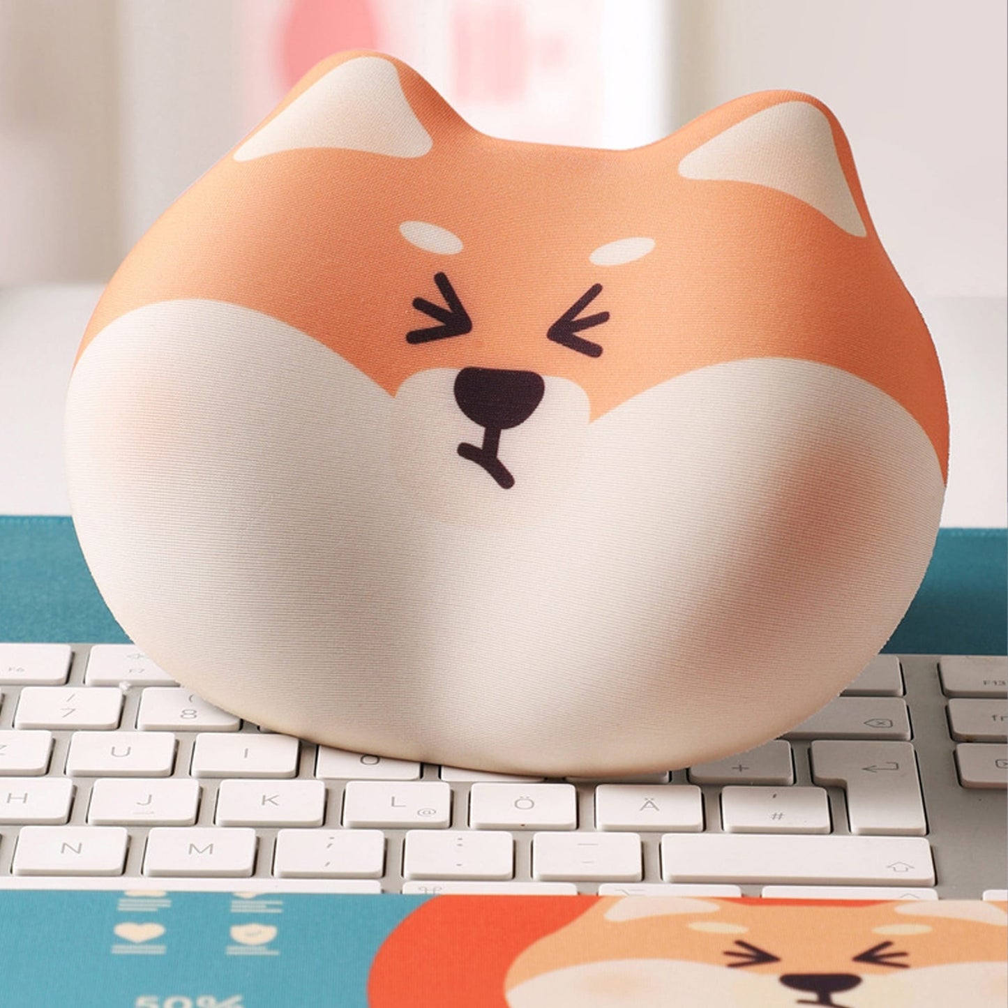 Mousepad ergonomic, Stil caine Shiba Inu