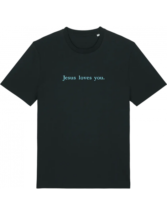 Jesus loves you tricou