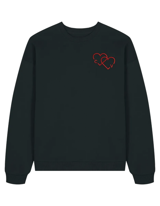 Hearts initiale sweatshirt