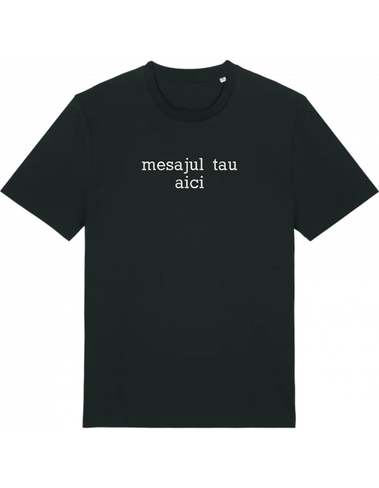 Tricou personalizat font sherif