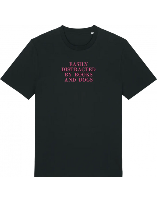Distracted tricou bookish