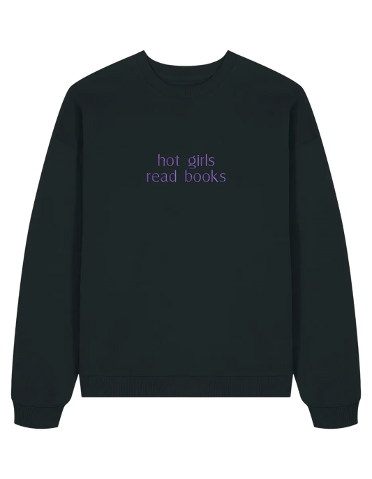 Hot girls sweatshirt bookish