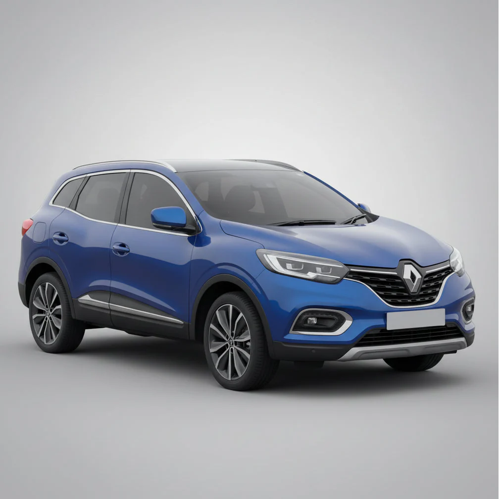 Covorase Auto TeamCar® Tip Tavita Compatibile Renault Kadjar (2015-2022) Negru