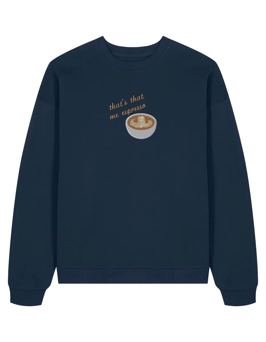 Espresso cup sweatshirt Sabrina Carpenter