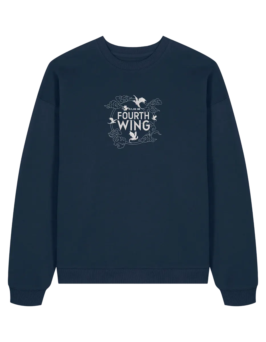 Fourth wing sweatshirt oversized