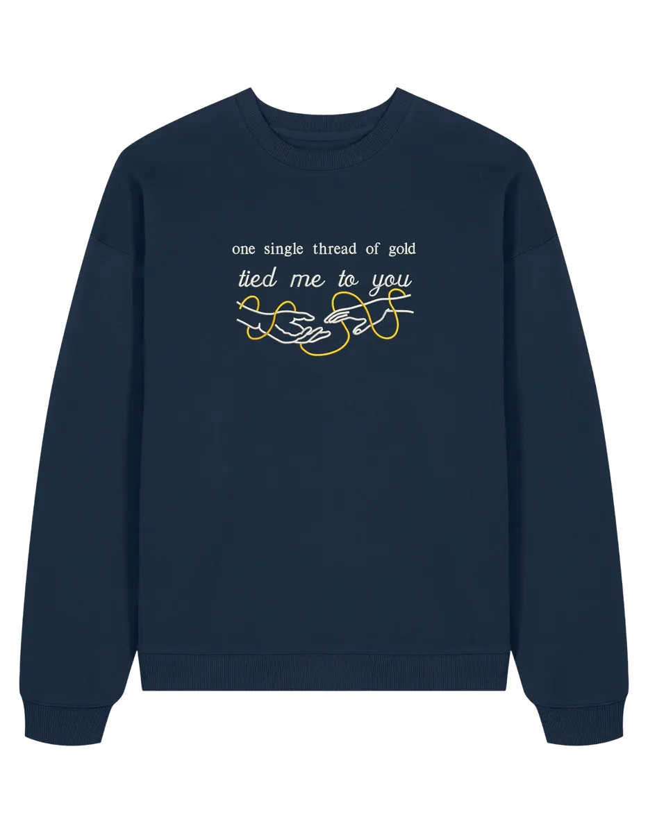 Invisible string hands sweatshirt Taylor Swift