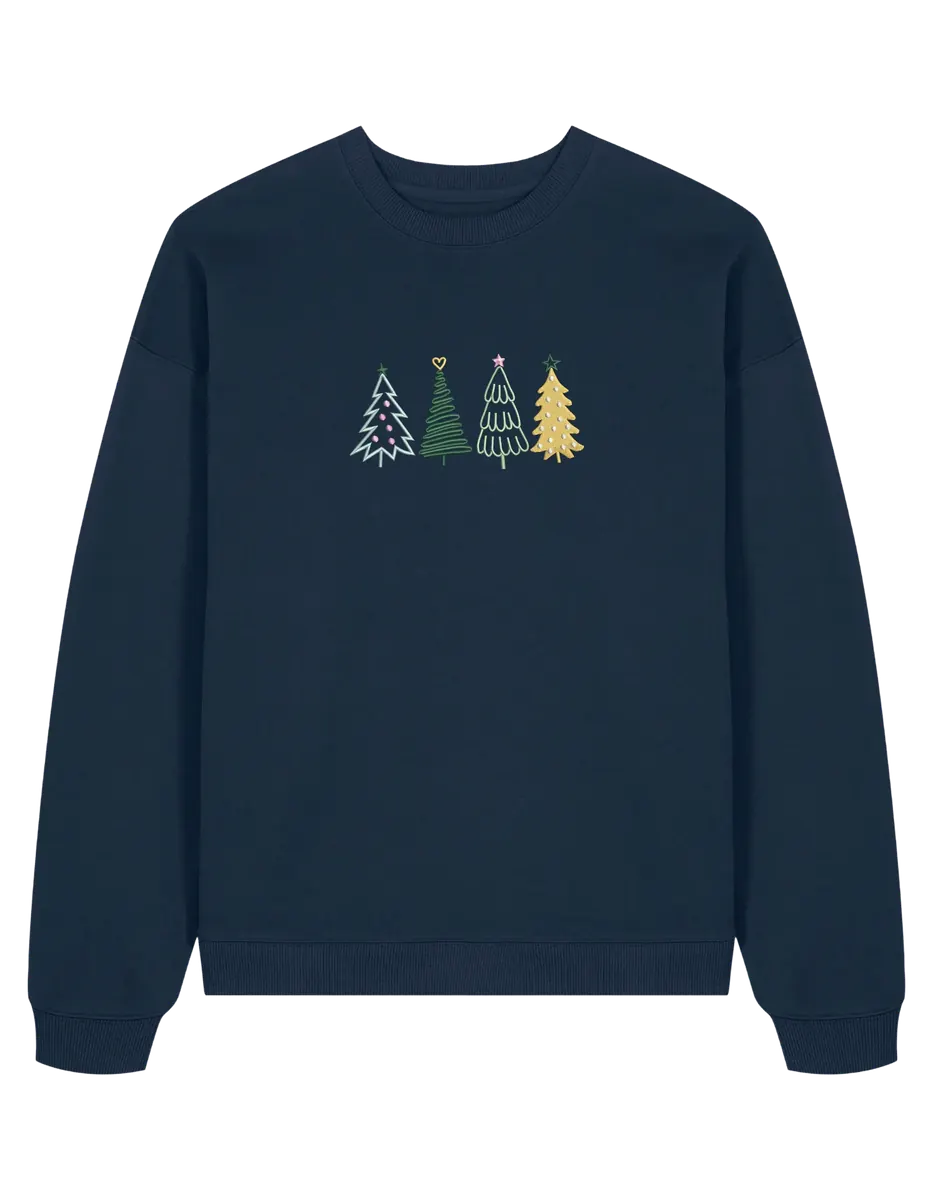 Trees sweatshirt Craciun