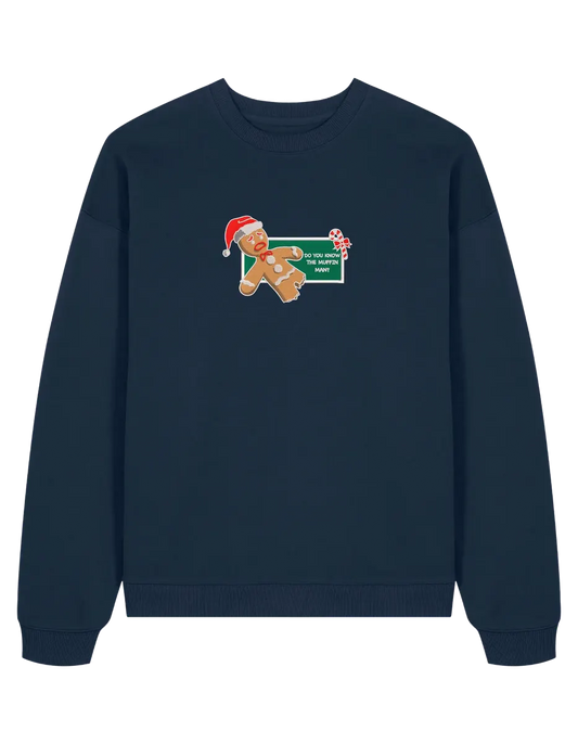 Gingerbread man sweatshirt Craciun
