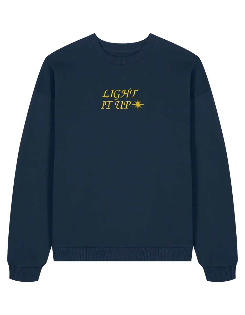 Light it up sweatshirt Crescent City