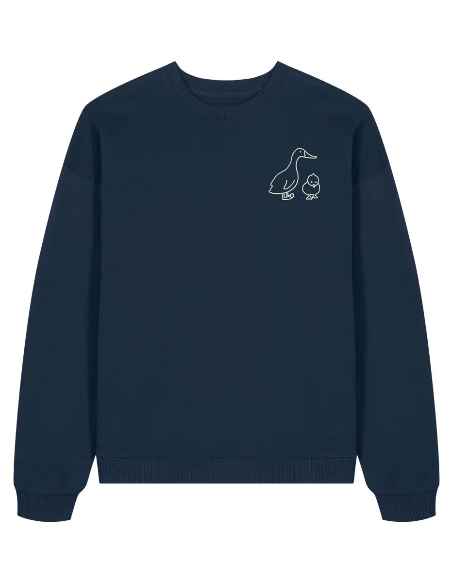 Duck and chick sweatshirt Friends