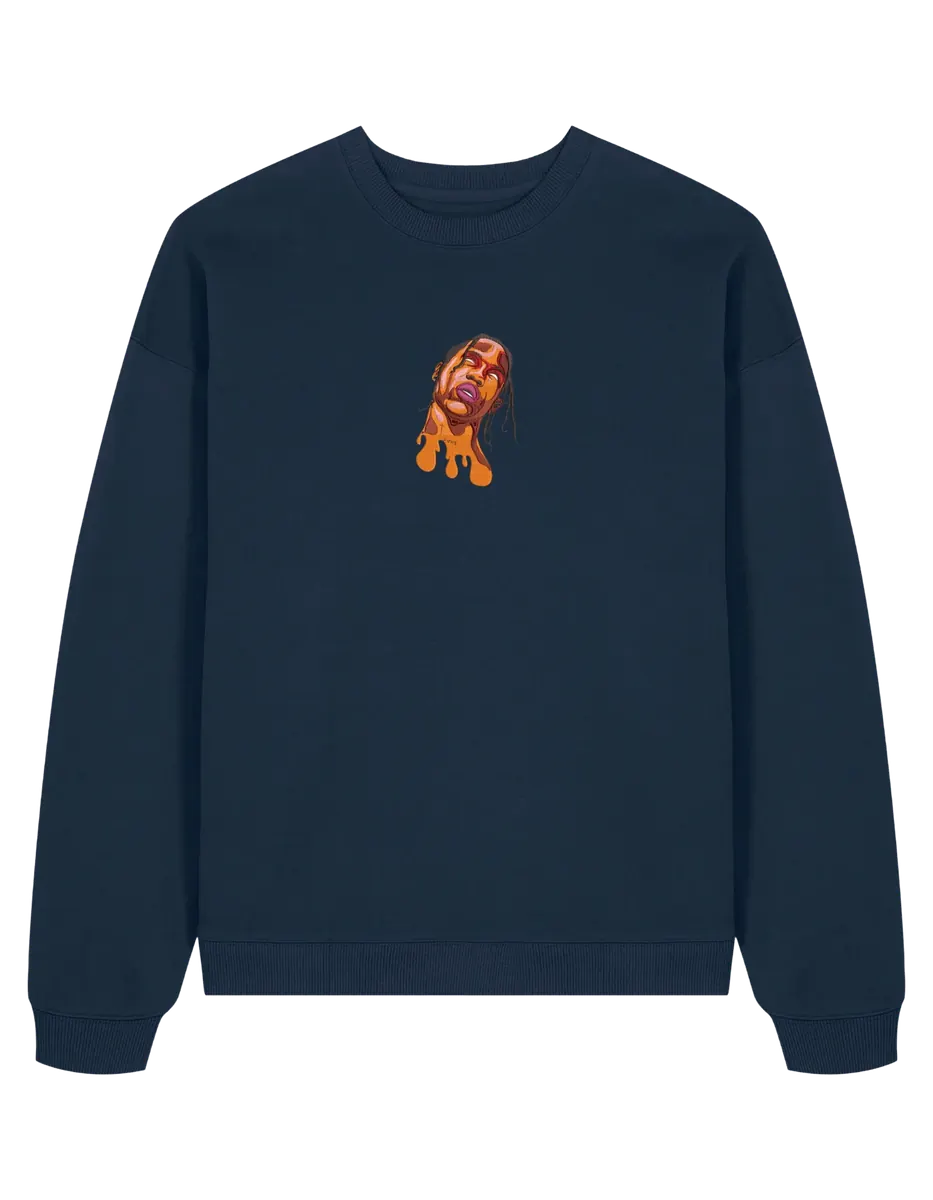 Travis face sweatshirt Travis Scott