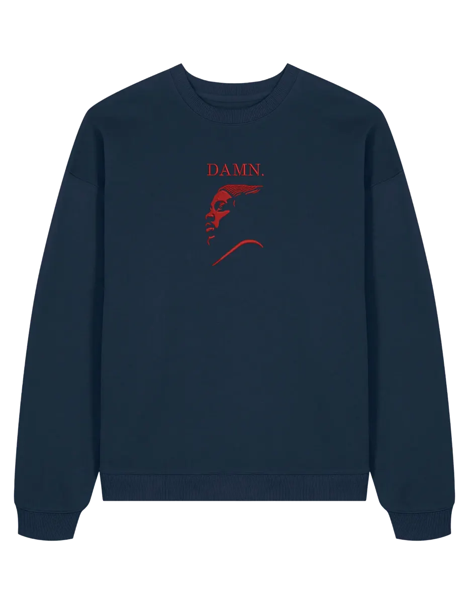 Damn portrait sweatshirt Kendrick Lamar