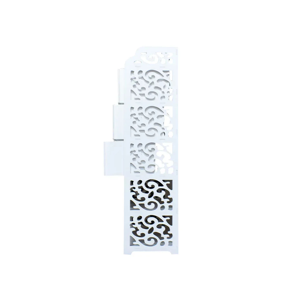 Dulap cu 2 rafturi, 3 sertare, Naimeed D3478, culoare Alb, 120 x 62 x 32 cm