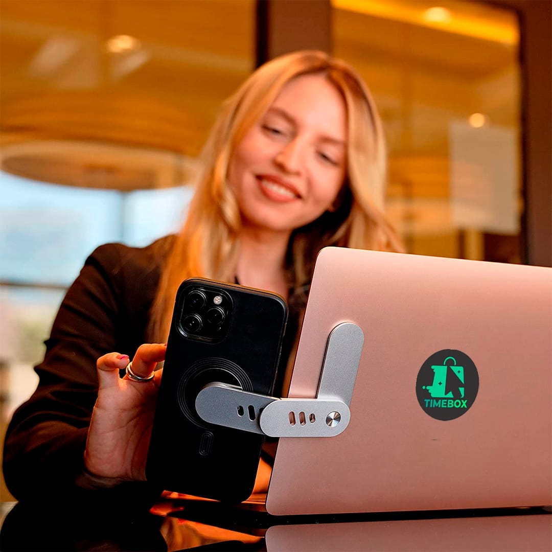Suport de telefon magnetic pentru laptop / desktop