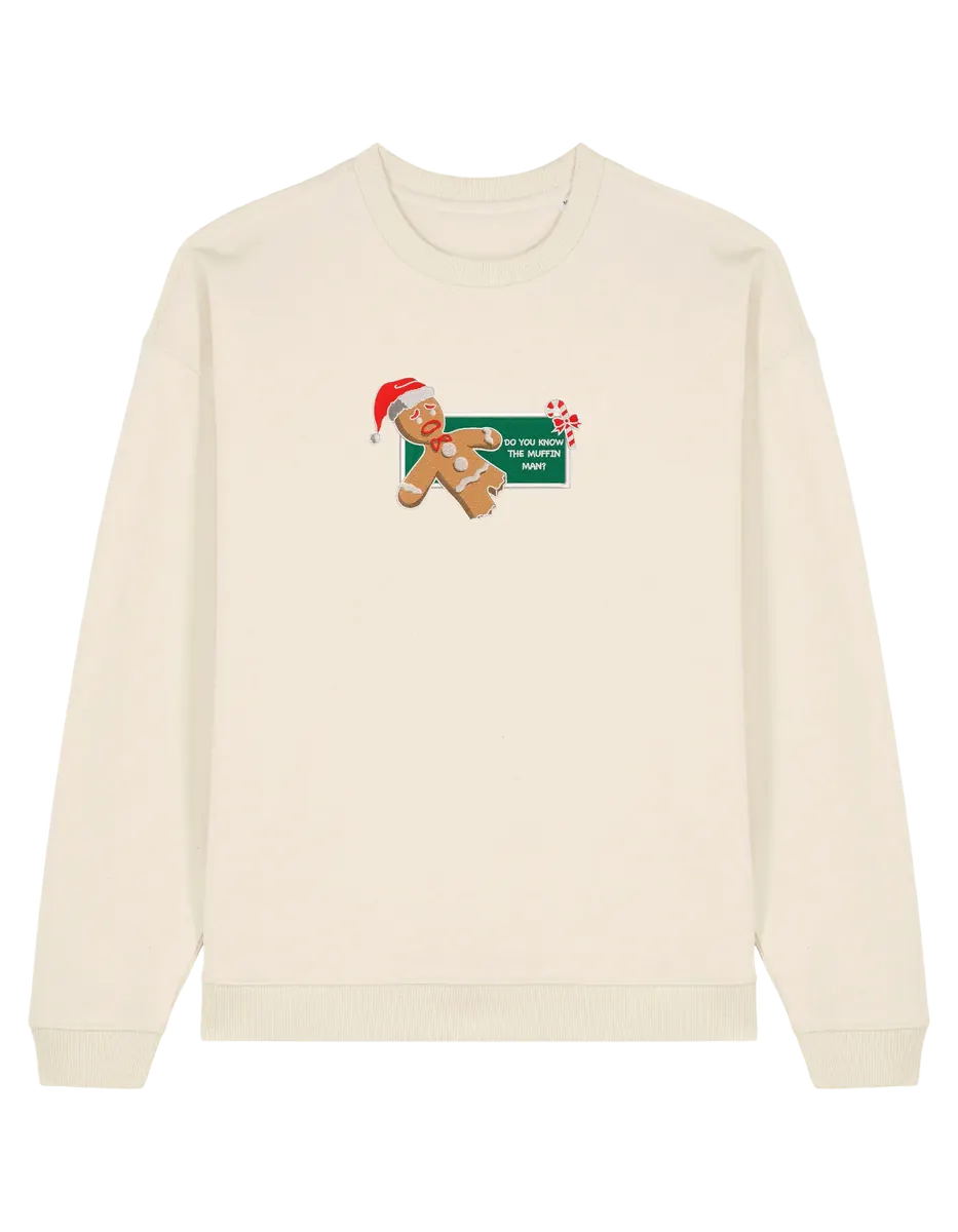 Gingerbread man sweatshirt Craciun