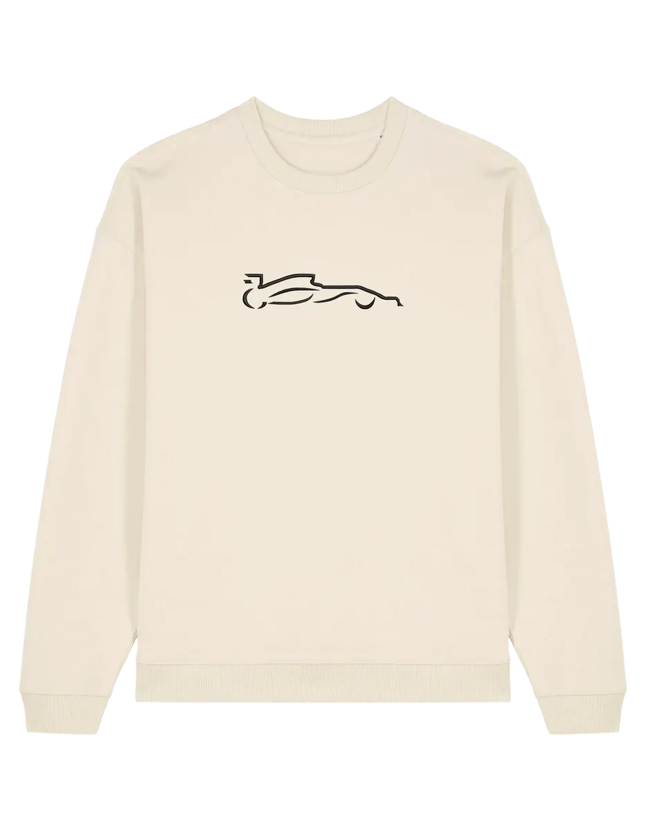 Race car outline sweatshirt F1
