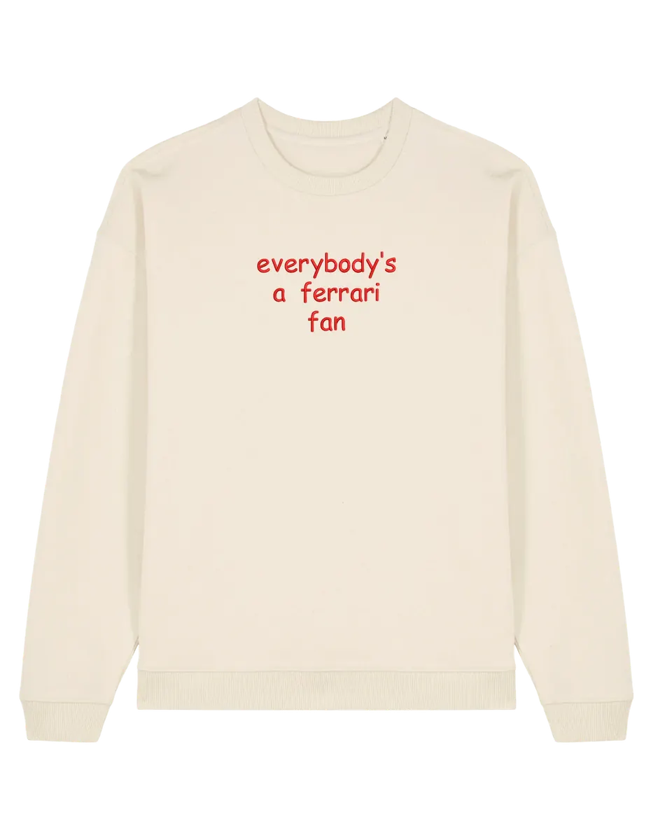 Ferrari fan sweatshirt F1