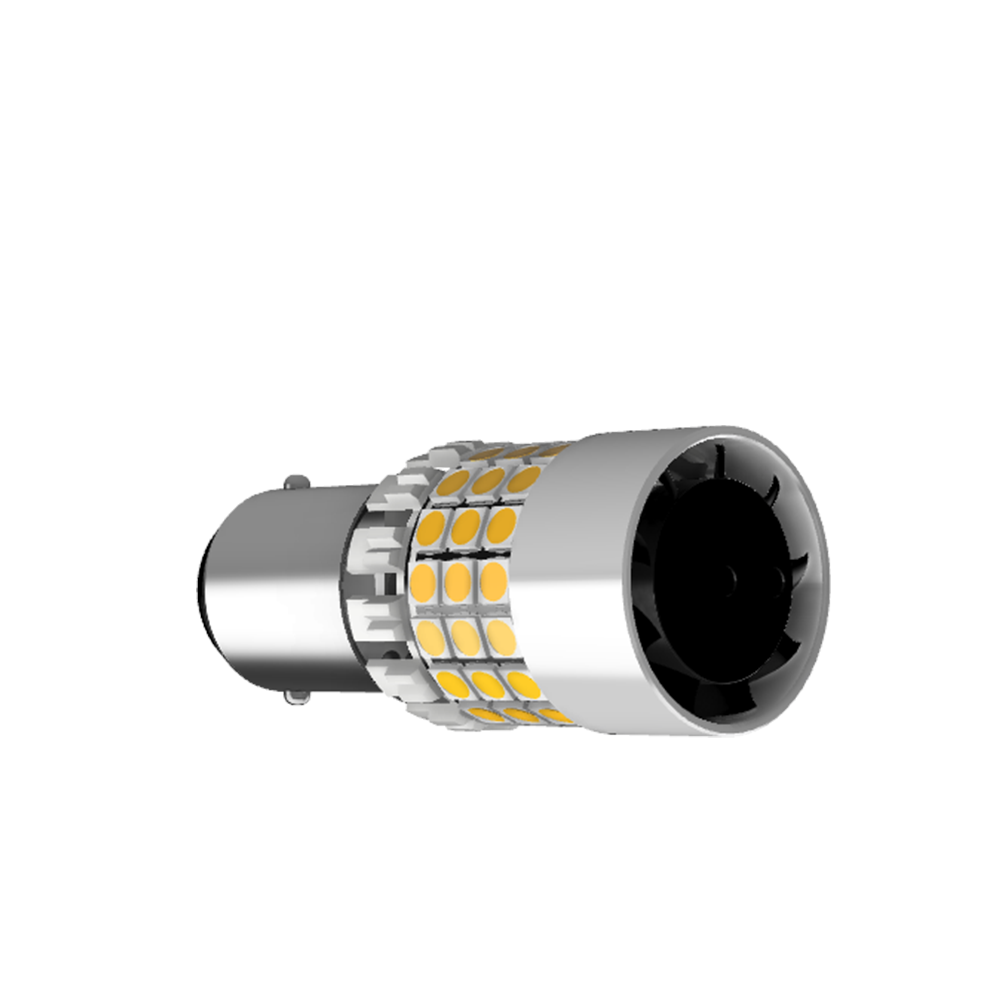 Set 2 x bec LED P21/5W BAY15D LUSMAR™ 7000 lm - fara eroare - off-road