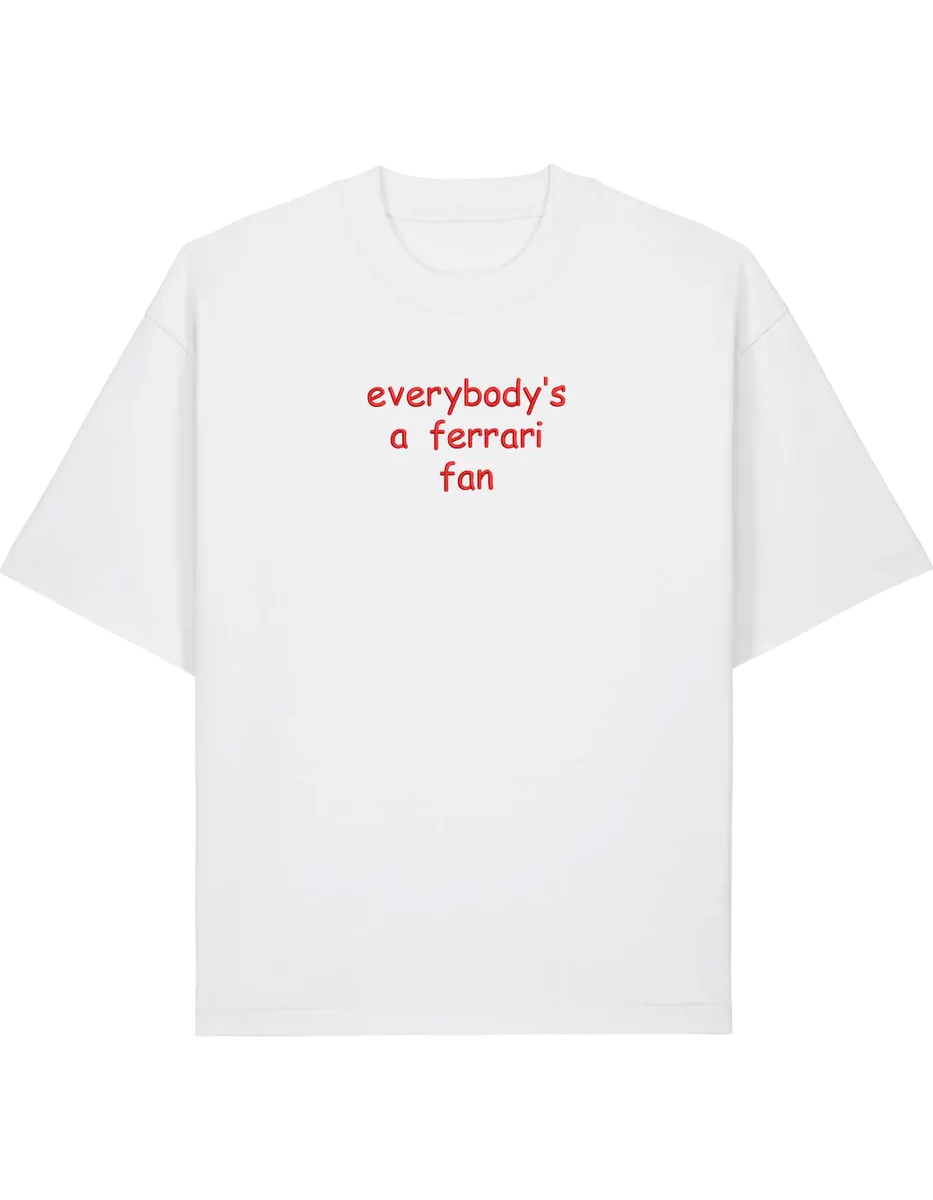 Ferrari fan tricou F1