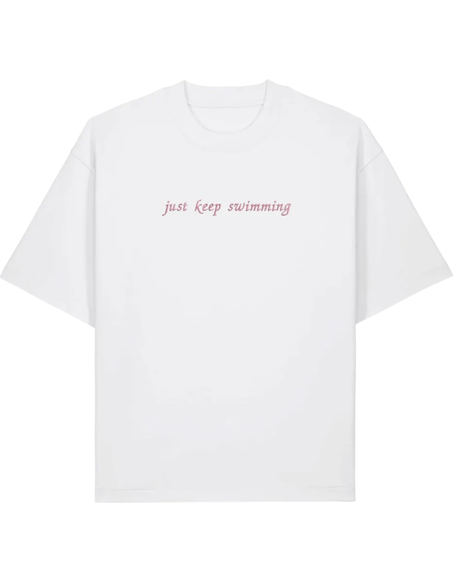 Keep swimming tricou bookish