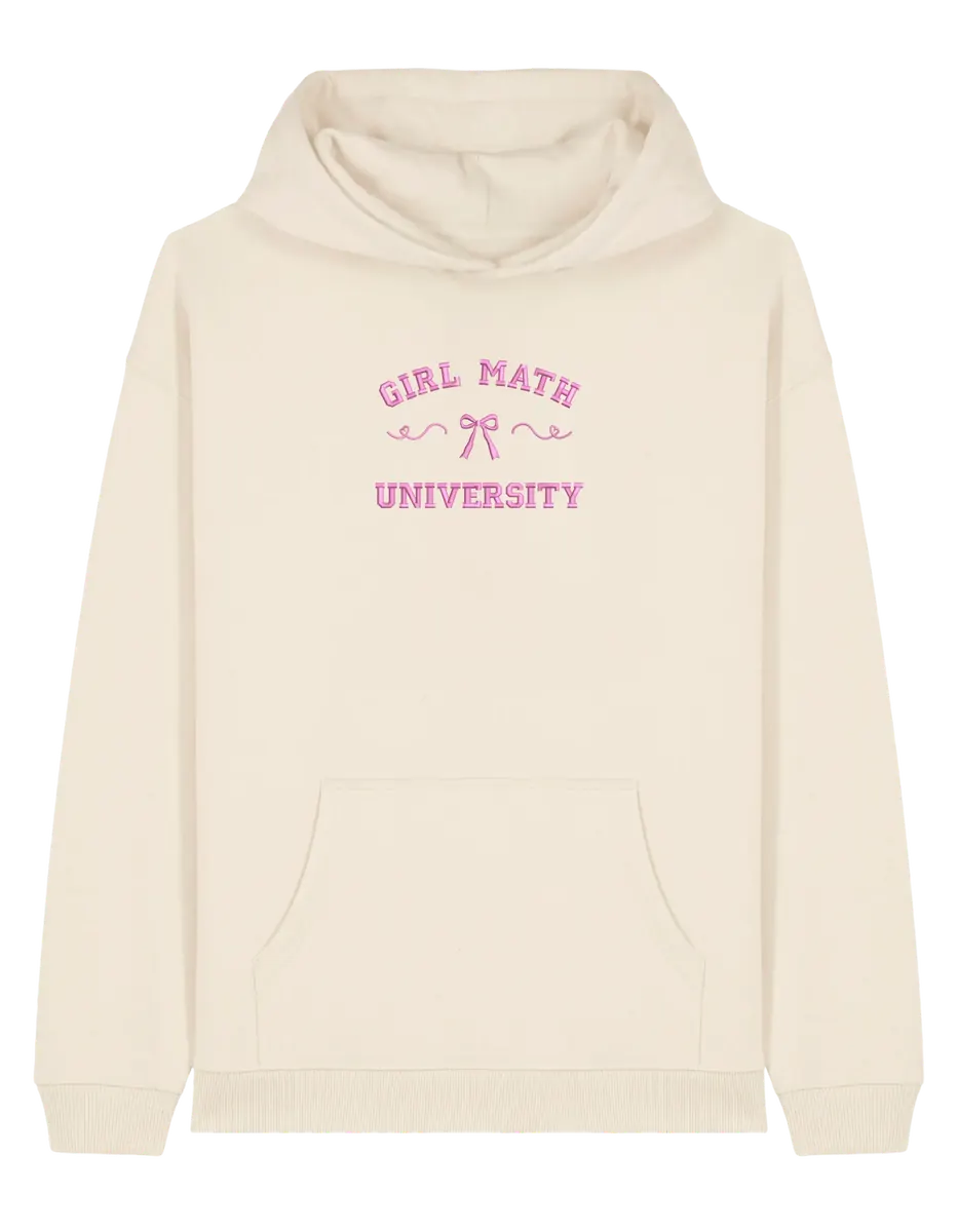 Girl math hoodie Girly