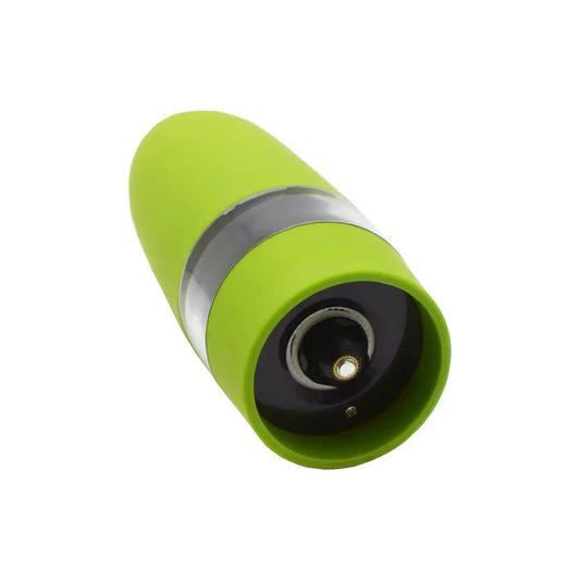 Rasnita electrica pentru sare si piper, Naimeed D2326, culoare Verde, 17.5 x 6 cm