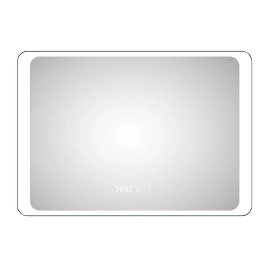 Oglinda baie, sistem iluminare LED, IP44, 120x70cm, D4222, Dezaburire, Touch, Ceas