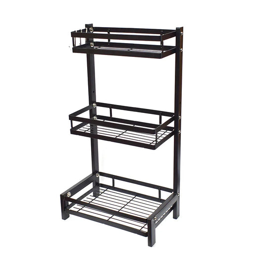 Raft metalic, multifunctional, Naimeed D4429, Negru