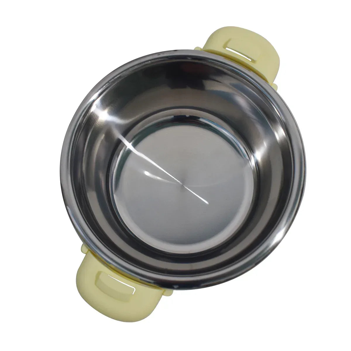 Caserola termica, set 5 piese, cu interior din inox, Naimeed D4799, Crem