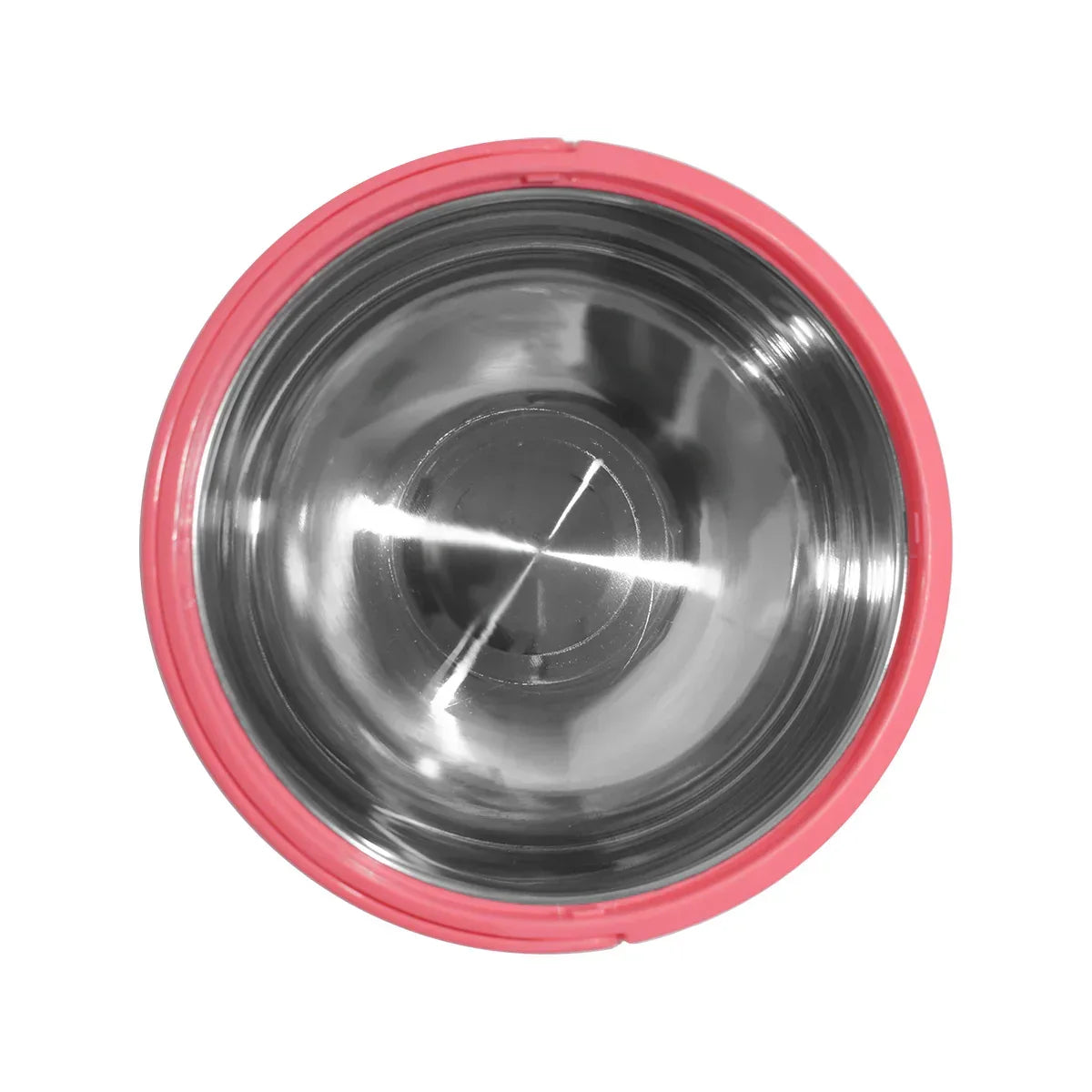 Caserola termica, set 2 piese, interior din inox, Naimeed D4805, Rosu