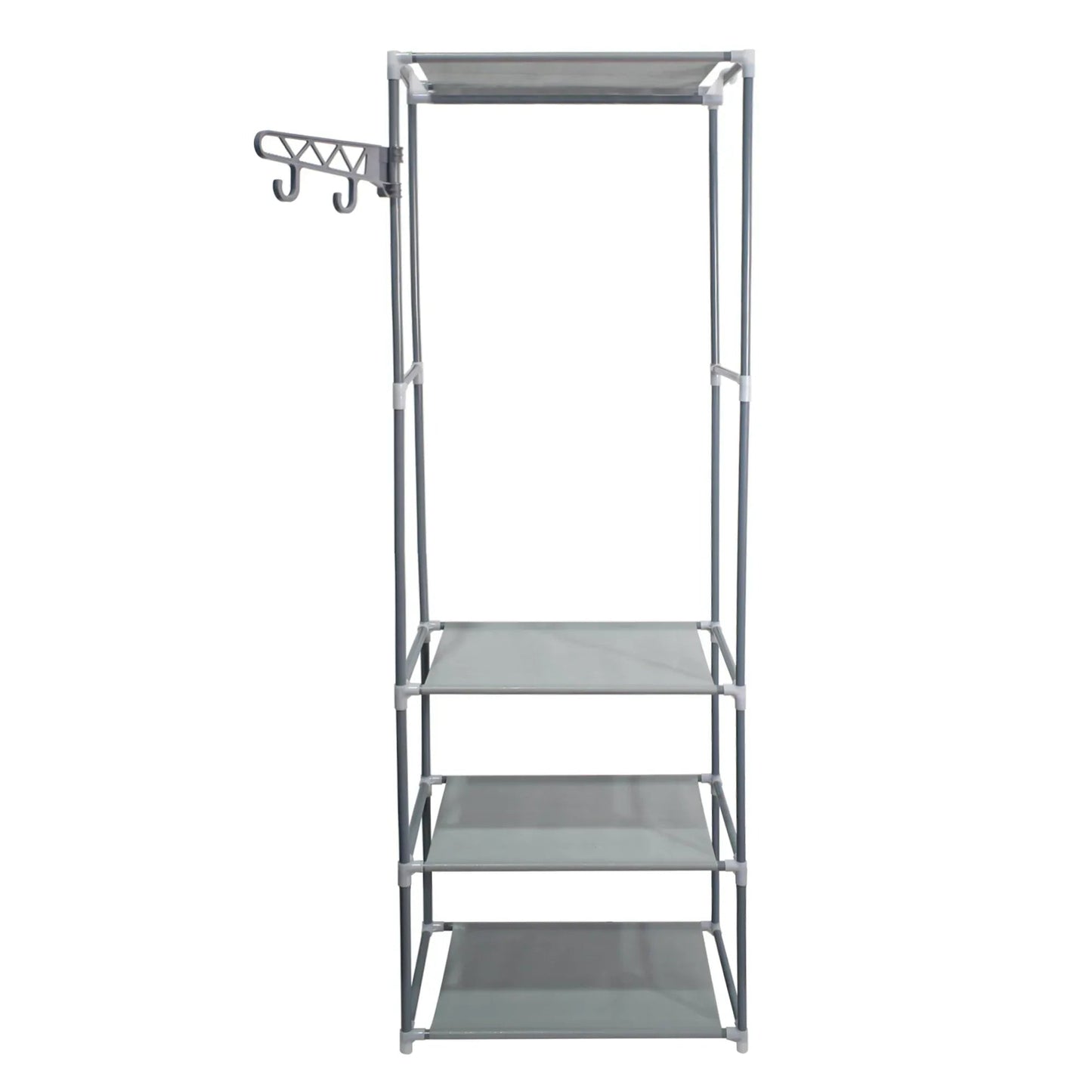 Dulap pentru haine, 3 polite, Naimeed D4832G, Gri