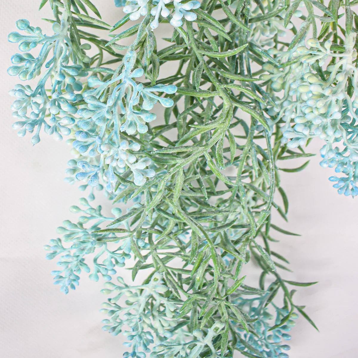 Planta artificiala curgatoare, inaltime 100cm, Naimeed D4861, Albastru