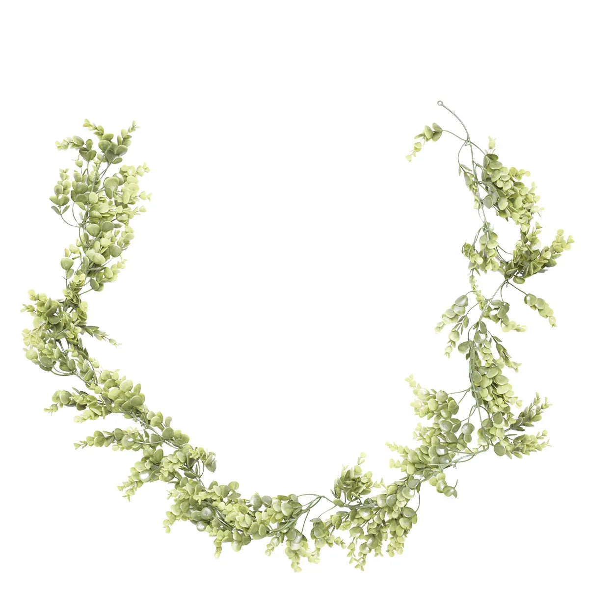 Set 3 ghirlande artificiale, Naimeed D4868, Verde Deschis, 1.7m