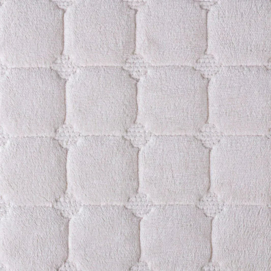 Cuvertura Canapea, Naimeed D4884L, 70x240cm, poliester, pufoasa, matlasata, Alb