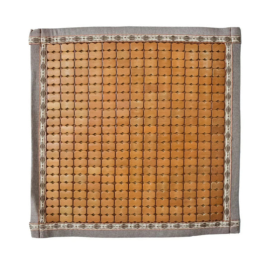 Perna scaun, model din lemn de bambus, Naimeed D4914, Maro