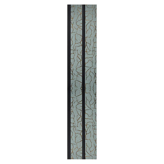 Set 5 panouri decorative, riflaj, polimer rigid, Naimeed D5488, 270x12x1cm, Turcoaz