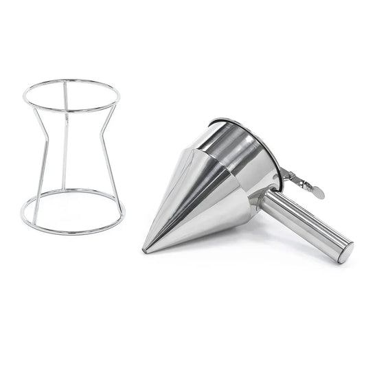 Dozator pentru aluat si topping, Naimeed D5575, inox, cu suport