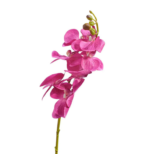 Floare artificiala, Orhidee fara ghiveci, Naimeed D5623, 105x60 cm, Roz