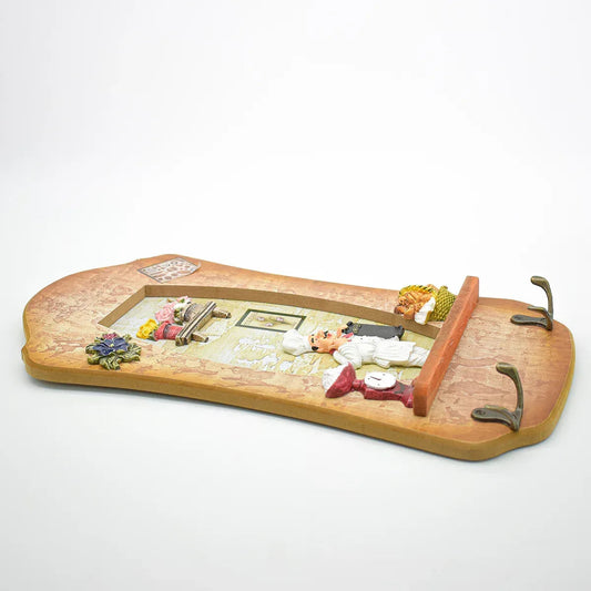 Cuier decorativ D57, 36,5x19,5 cm, m1