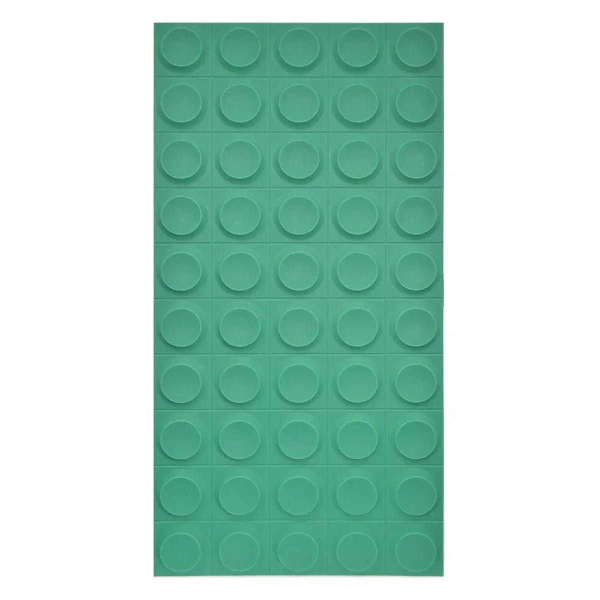 Set 12 x Panou Decorativ 3D, Naimeed D5780, ultrausor, design elegant, PU, 120 x 60 x 2.5 cm, Turcoaz