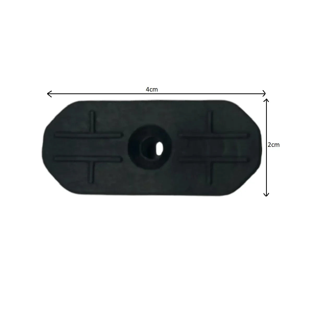 Clema de imbinare -no gap, Naimeed D6488/D6471, 4x2 cm, Negru