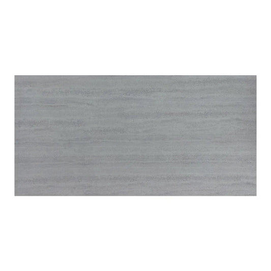 Set 16 panouri decorative din praf de piatra, Naimeed D7315, ignifuge, strat protector ceramic, rezistente la razele UV, 120x60x0.2 cm, cenusiu pal