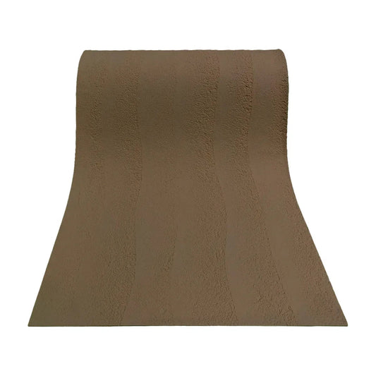 Panou decorativ din praf de piatra, Naimeed D7323, flexibil, ignifug, strat protector ceramic, rezistent la razele UV, 120x60x0.2 cm, maro