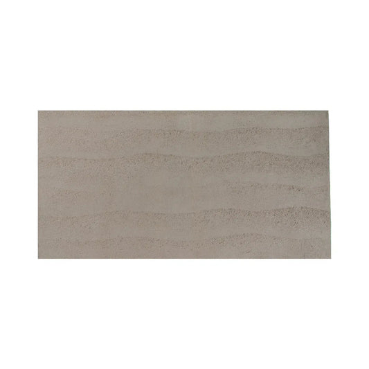 Set 16 panouri decorative din praf de piatra, Naimeed D7325, ignifuge, strat protector ceramic, rezistente la razele UV, 120x60x0.2 cm, maro deschis