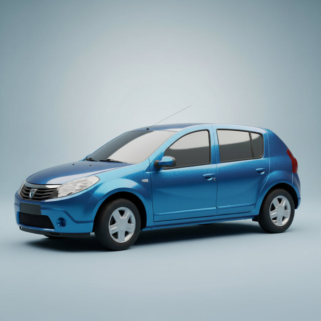 Covorase Tip Tavita Compatibile Dacia Sandero 2008-2012 , Silver