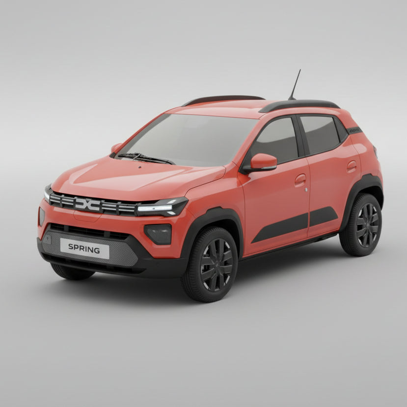 Covorase Tip Tavita Compatibile Dacia Spring 2024-2026 , Silver